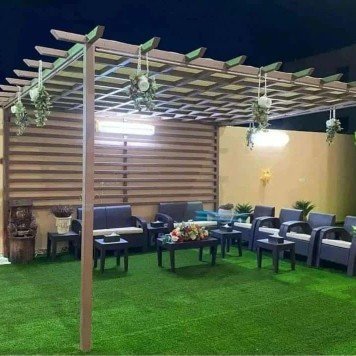 برجولات الرياض | تصميم وتركيب برجولات خشب وحديد بأحدث الموديلات
