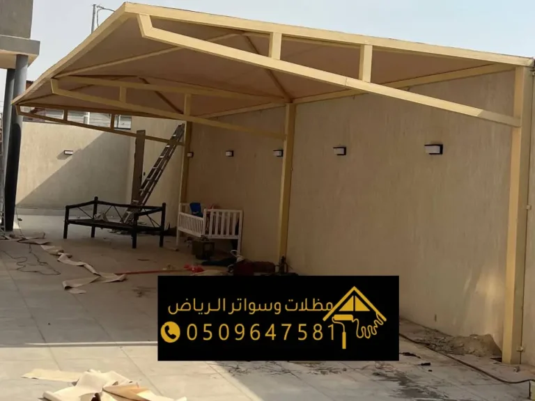 تركيب مظلات كابولي سيارات الرياض