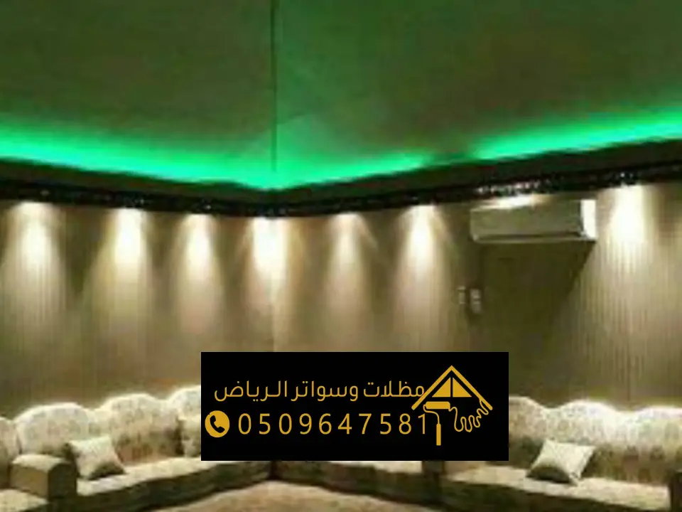 تصاميم لمجلس بيت شعر ملكي بالرياض