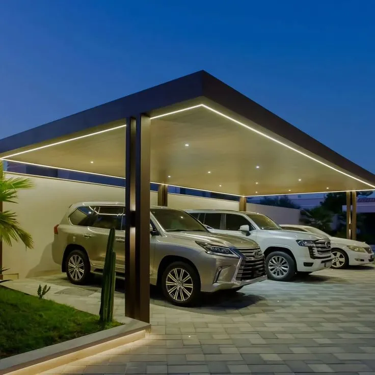 مظلات ساندوتش بانل الرياض: الأنواع والاستخدامات والمواصفات والتنفيذ